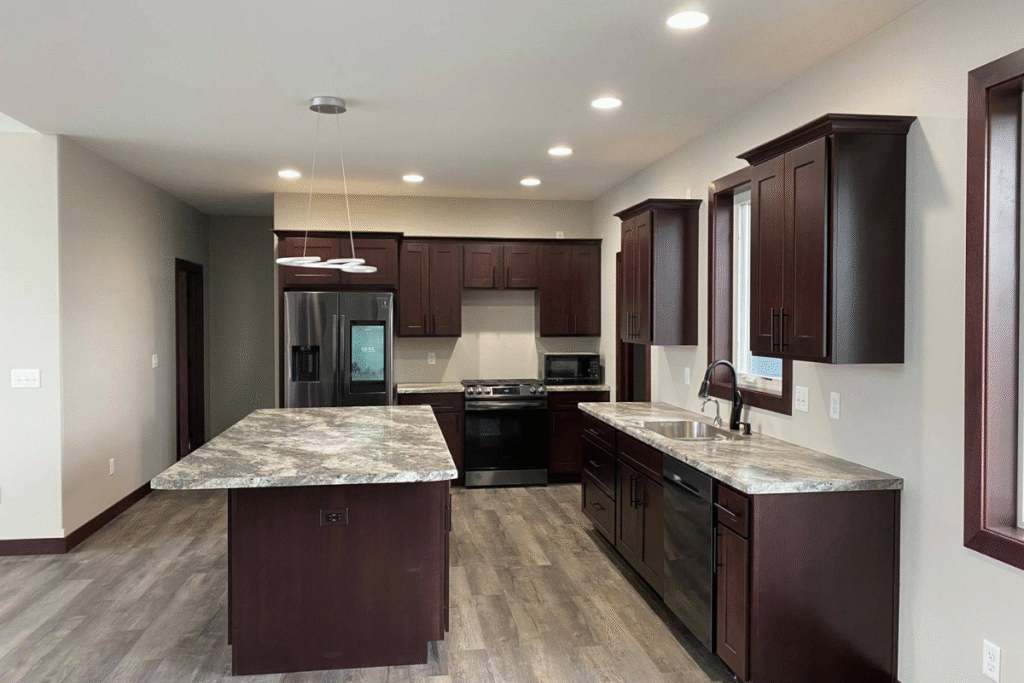hammond electric apartment kitchen lighting