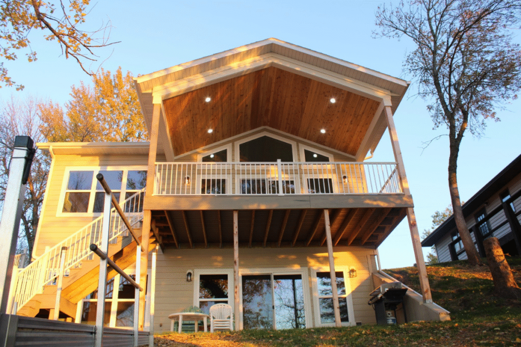 hammond electric lake house lighting